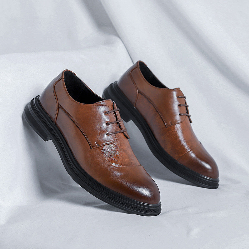 Men's Plus Size With Suit Formal Leather Shoes
