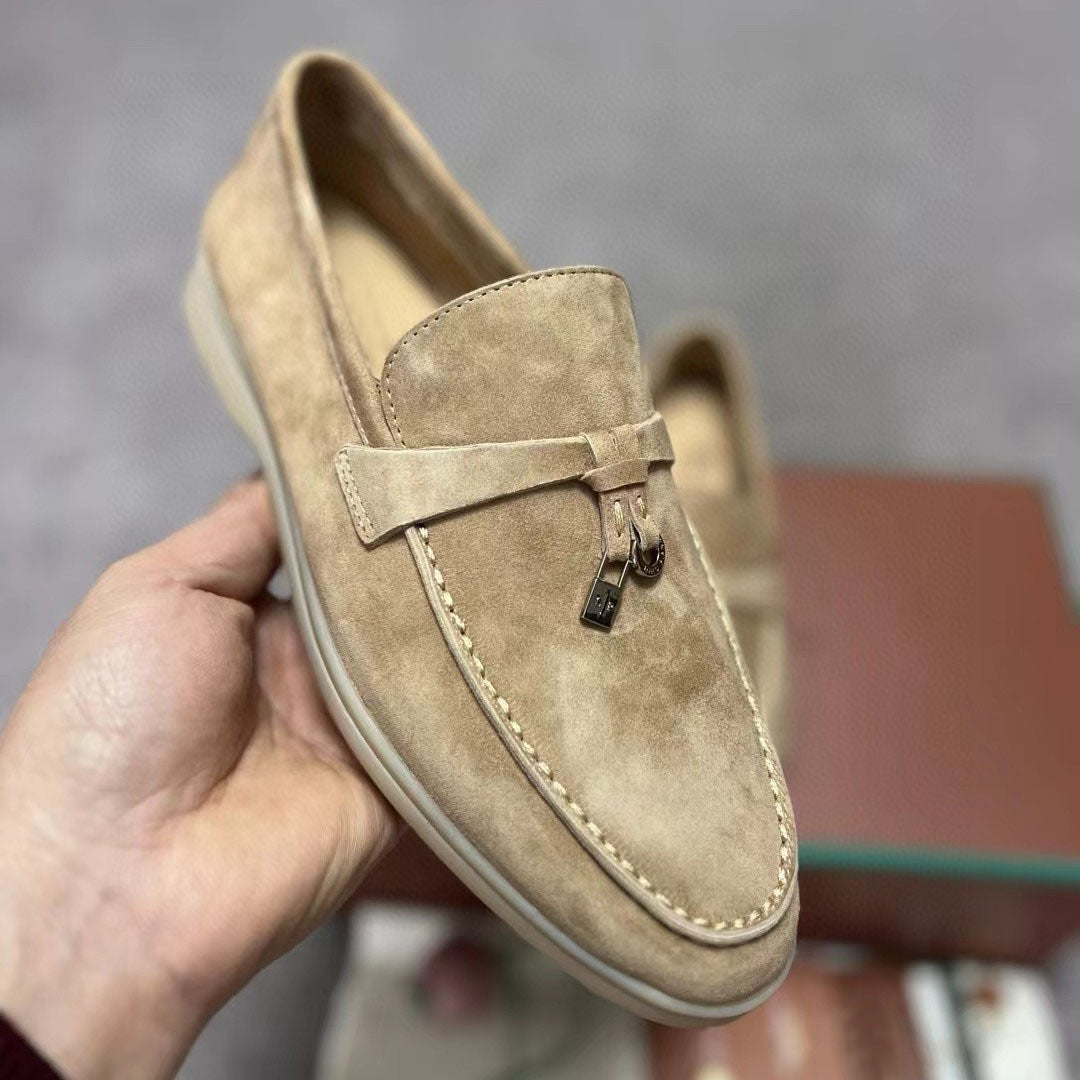 Women's Original Flat Bottom England Style Comfortable Loafers