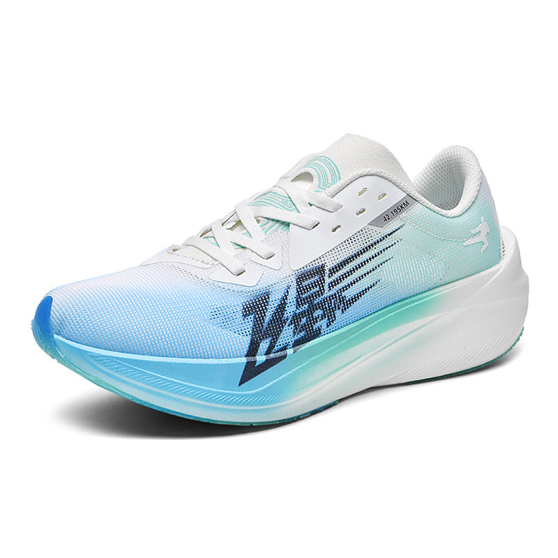Men's Running Black Warrior Shock Absorption Professional Sneakers