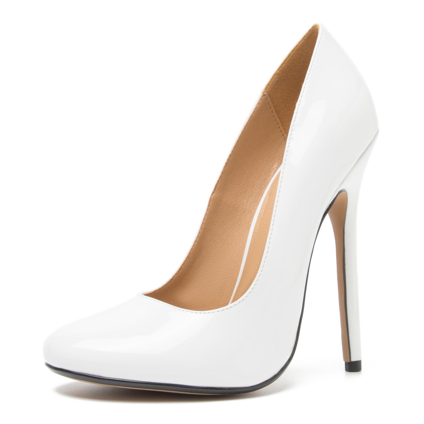 Black Silk Plus Size European High Women's Shoes