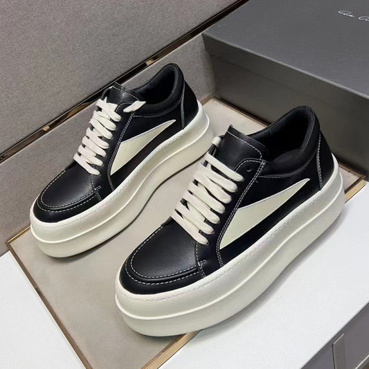Men's Height Increasing Platform Plus Size Board Sneakers
