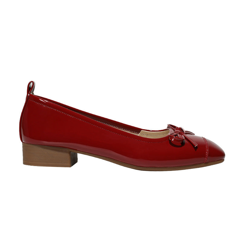 Women's French Ballet Pumps Low Mary Jane Women's Shoes