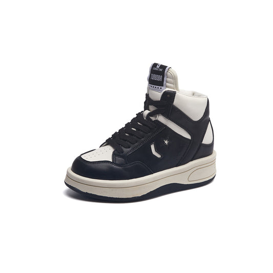 Women's Invisible Elevated Sports White Thick Bottom Sneakers