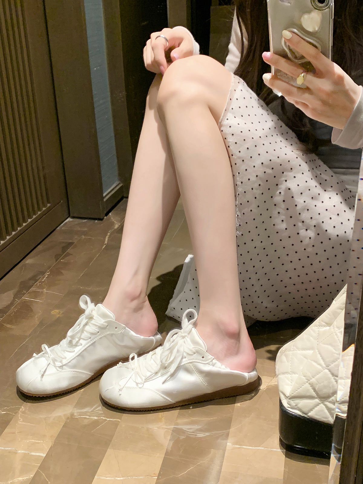 Women's Pumps Ballet Style Sweet Round Head Casual Shoes
