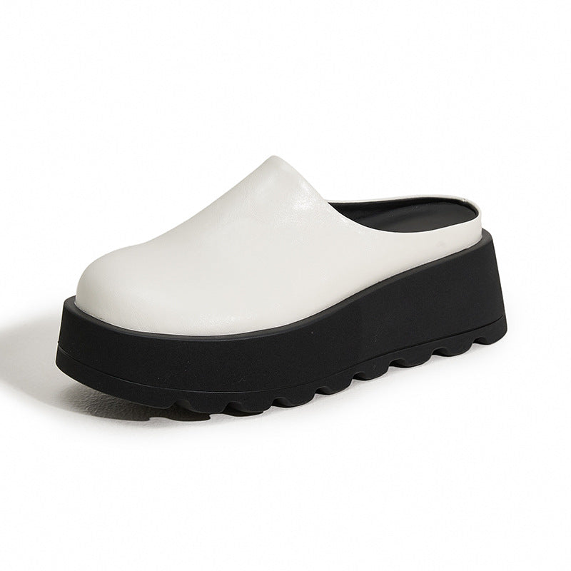 Women's Outer Wear Closed Toe Half Small Sandals