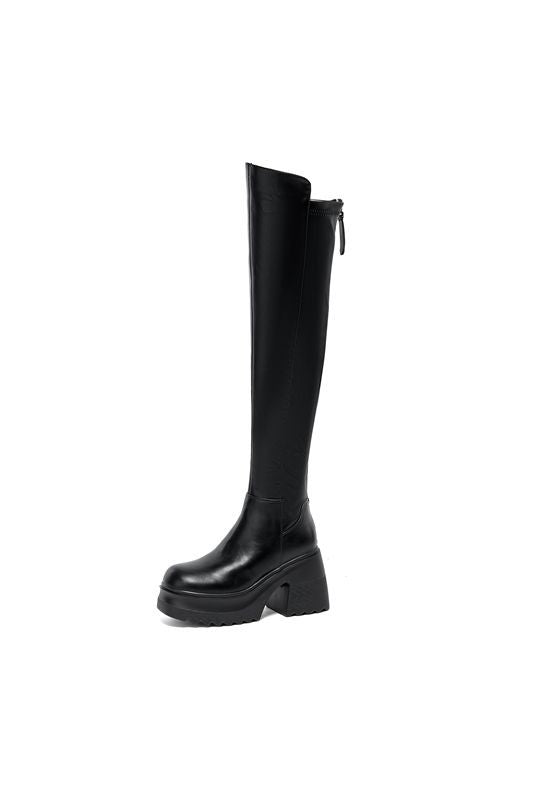 Women's Bottom Cm Thin High Elastic Modified Boots