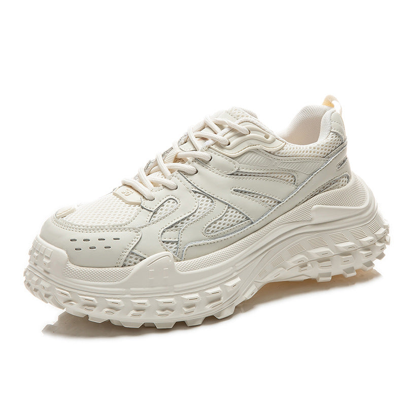 Women's Foam Bottom Dad Spring Fashion Platform Sneakers