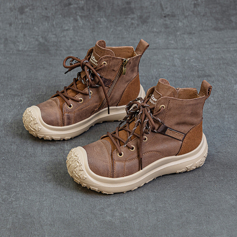 Women's Retro Handsome Martin Fried Street Tooling Boots
