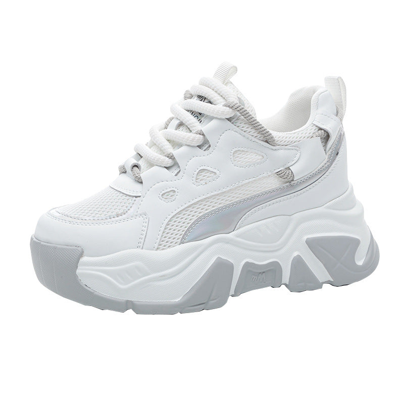 Women's Autumn Invisible Elevated Korean Style Daddy Men's Shoes