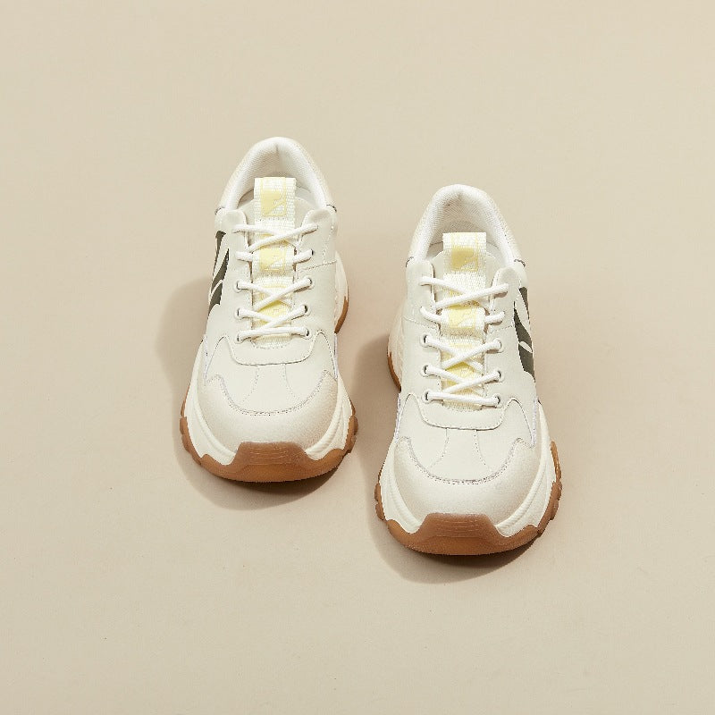 Women's Height Increasing Insole Dad Autumn Breathable Sneakers