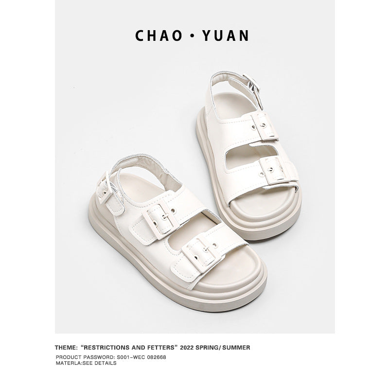 Women's Super Yuan Autumn Flat Sports Beach Sandals