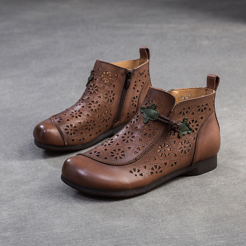 Women's & Men's Retro Comfort Hollow Out Pumps National Sandals