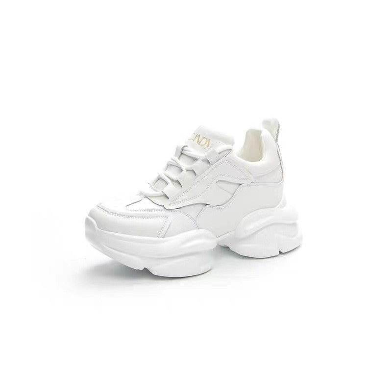 Women's Height Increasing Insole Dad Spring Platform Soft Bottom Women's Sports Shoes