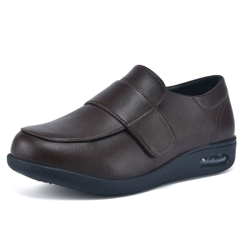 Men's Versatile Trendy Velcro Comfortable Lightweight Leather Shoes
