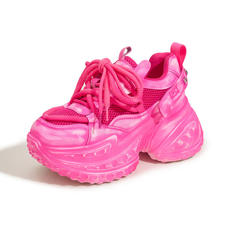 Women's Platform Dad Autumn Retro Sports Fashion Sneakers