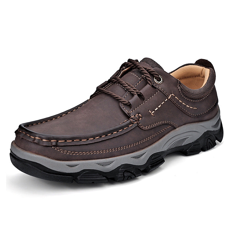 Men's Plus Size Platform Outdoor Hiking Casual Shoes