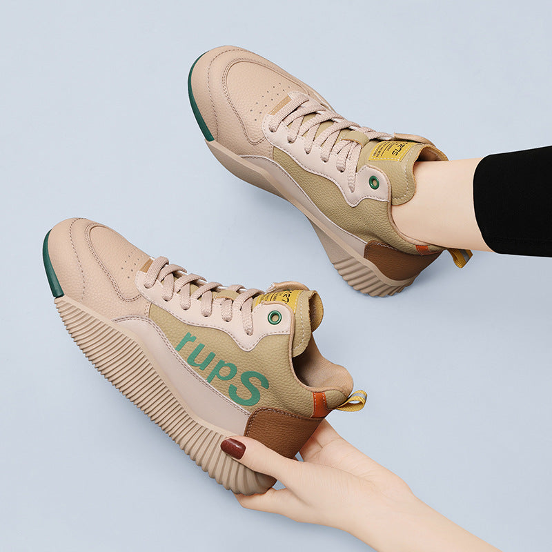 Women's Sports Flat Soft Bottom Fashion Mesh Casual Shoes