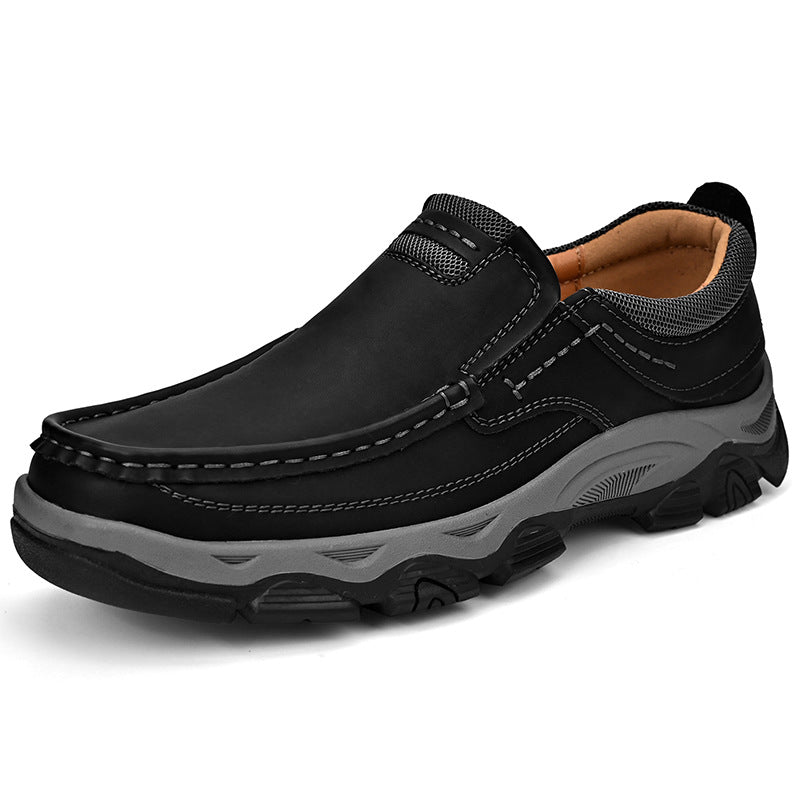 Men's Plus Size Platform Outdoor Hiking Casual Shoes