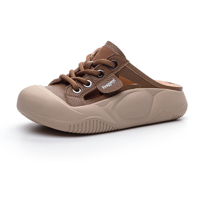 Women's Cute Lazy Pump Summer Outdoor Wear Platform Slippers