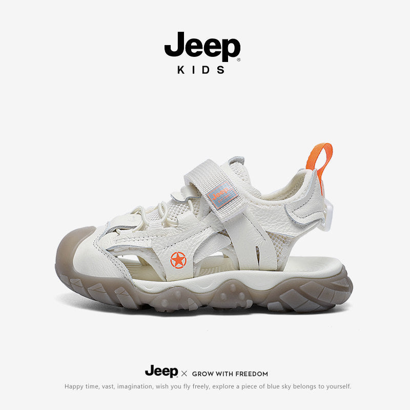 Children's Jeep Spring Boys Summer Mesh Surface Kid's Sandals