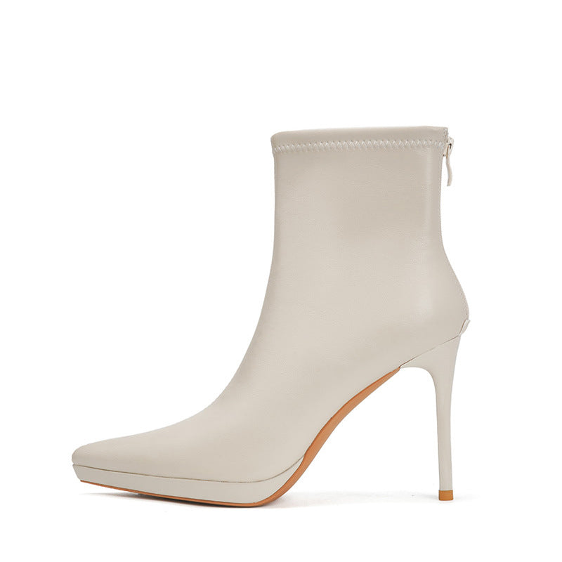 New Creative Popular Comfortable Elegant Winter Women's Leather Boots