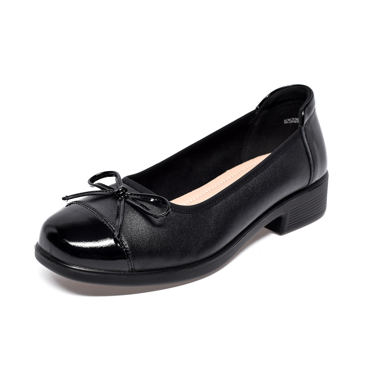 Women's Bowknot Shallow Mouth Pumps Gentle Ballet French Mary Women's Shoes