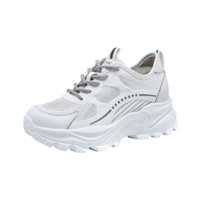 Women's & Men's Dad Sports Preppy Style Net Surface Men's Shoes