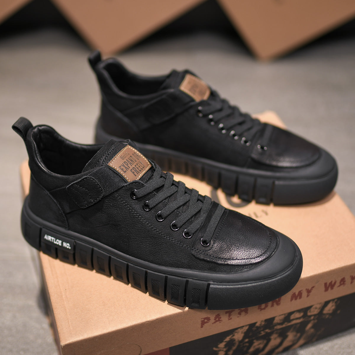 Men's Slip-on Retro British Style Trendy Casual Shoes