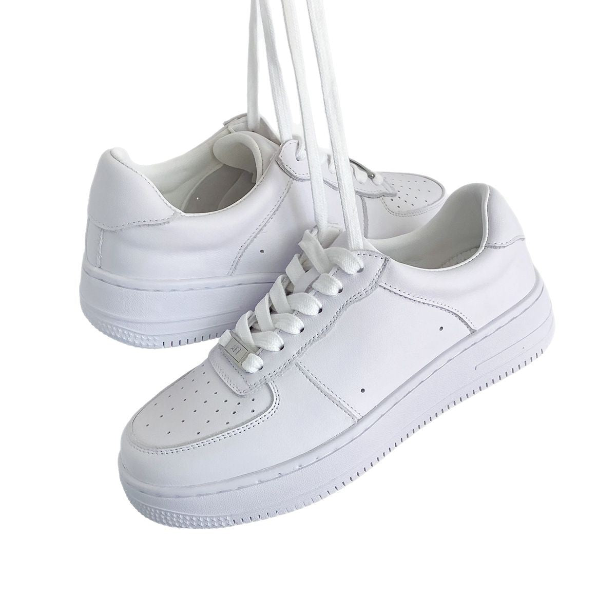 Women's & Men's Thick Sole Increased Sheepskin Breathable Sports Sneakers
