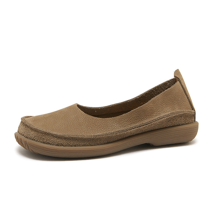 Women's Low-cut Thin Spring Round Toe Pumps Women's Casual Shoes