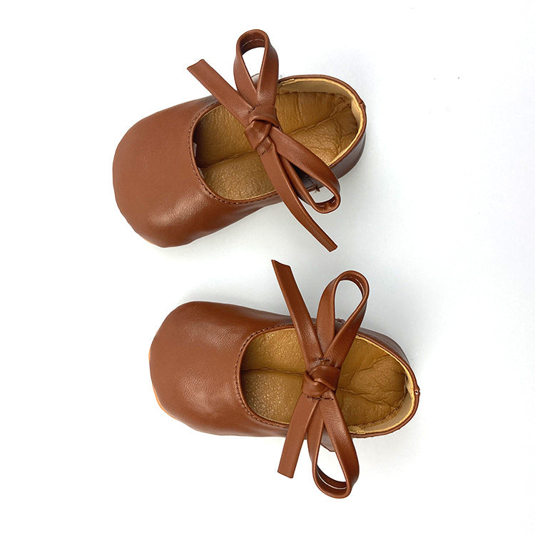Children's Korean Style Fashion Bow Princess Toddler Kid's Shoes