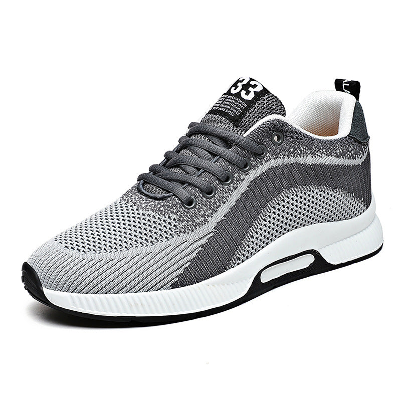 Men's Mesh Running Inner Invisible Height Increasing Sneakers