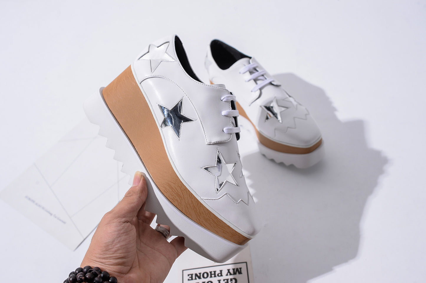 Platform Female Square Toe Thin Strap Wedge Height Increasing Muffin Women's Casual Shoes