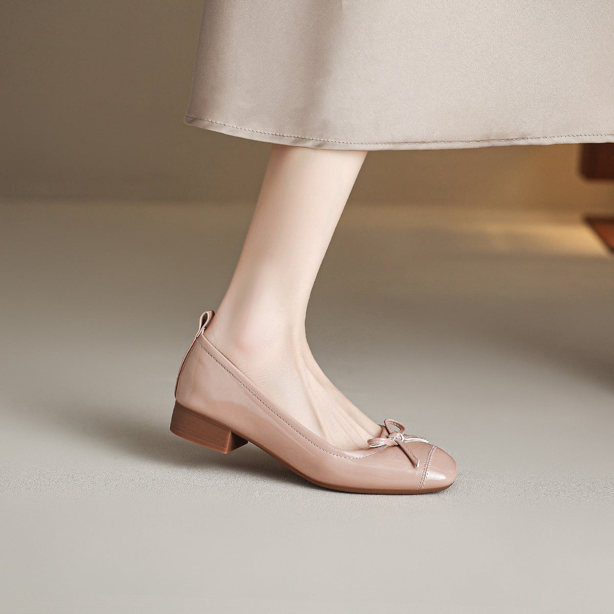 Women's French Ballet Pumps Low Mary Jane Women's Shoes