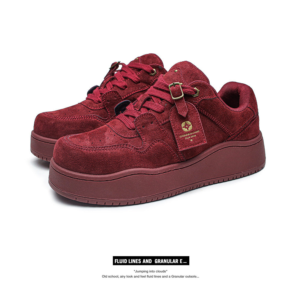 Women's & Men's Sports Board Retro Suede Sneakers