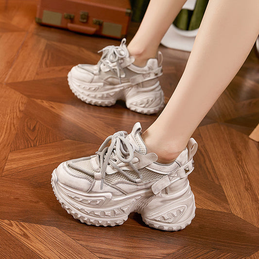 Women's Platform Dad Autumn Retro Sports Fashion Sneakers