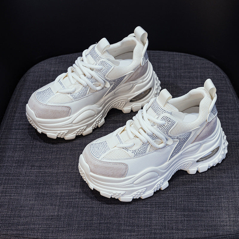 Women's Platform Retro Daddy Autumn Height Increasing Fashion Sports Hot Casual Shoes
