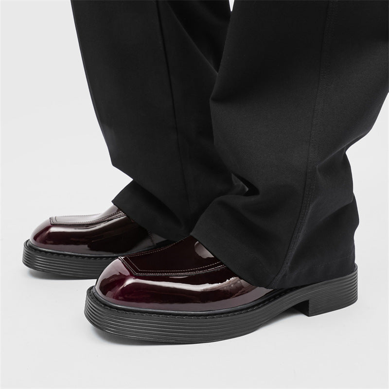 Men's Penny Business Formal Wear Square Toe Men's Casual Shoes