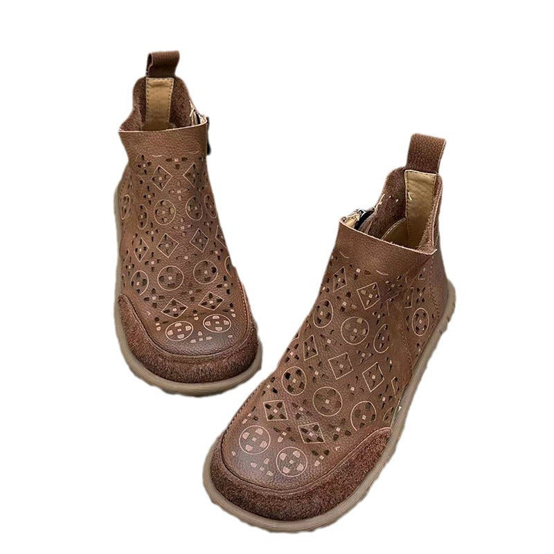 Women's Fashion Vintage Soft Bottom Round Toe Casual Shoes