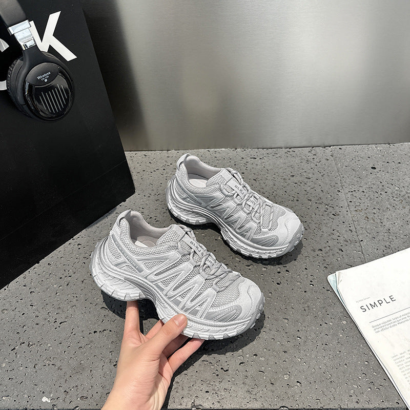 Women's Increasing Lightweight Platform Fashionable Breathable Dad Women's Sports Shoes