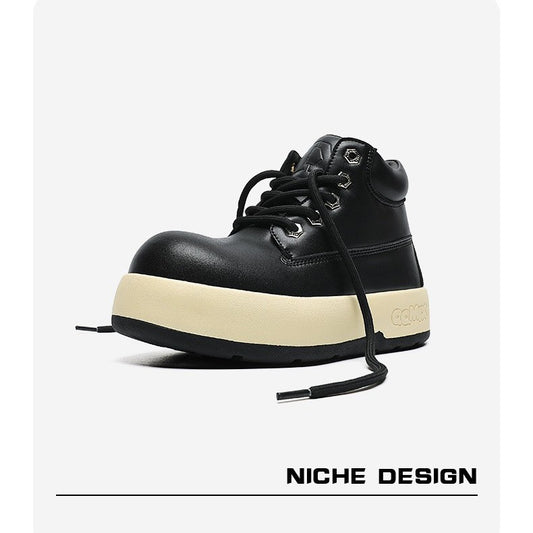 Women's Ugly Cute Big Head Rhubarb Thick Boots