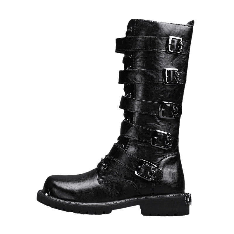 Men's Fashion Tough Man Martin Plus Size Palace Style Boots