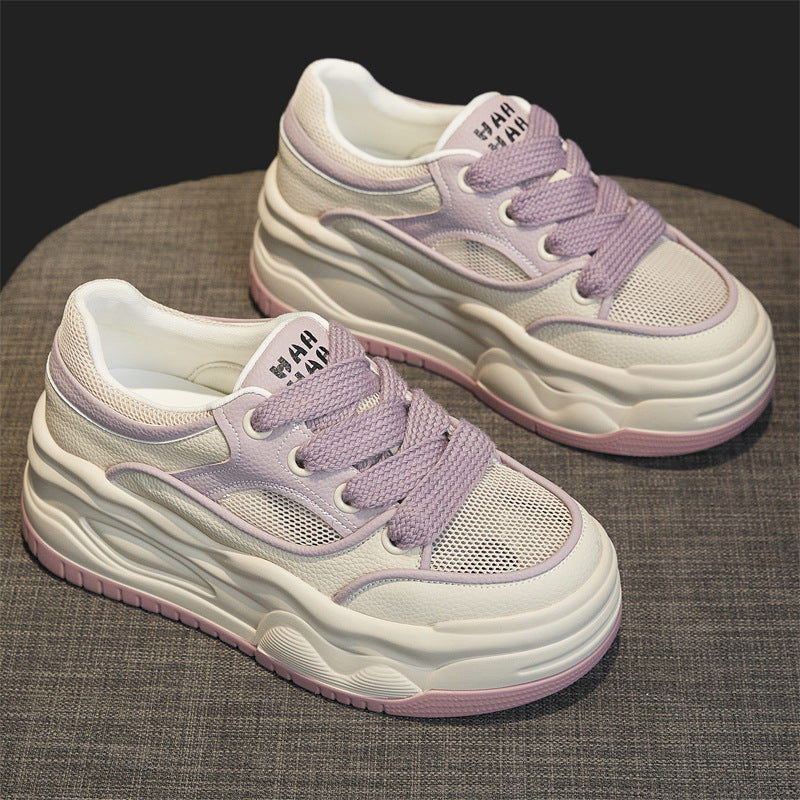 Women's Super Popular Thick-soled White Sports Classic Women's Casual Shoes