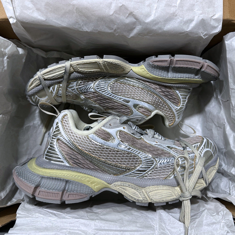Women's Breathable Dirty Old Thick Bottom Increased Sneakers