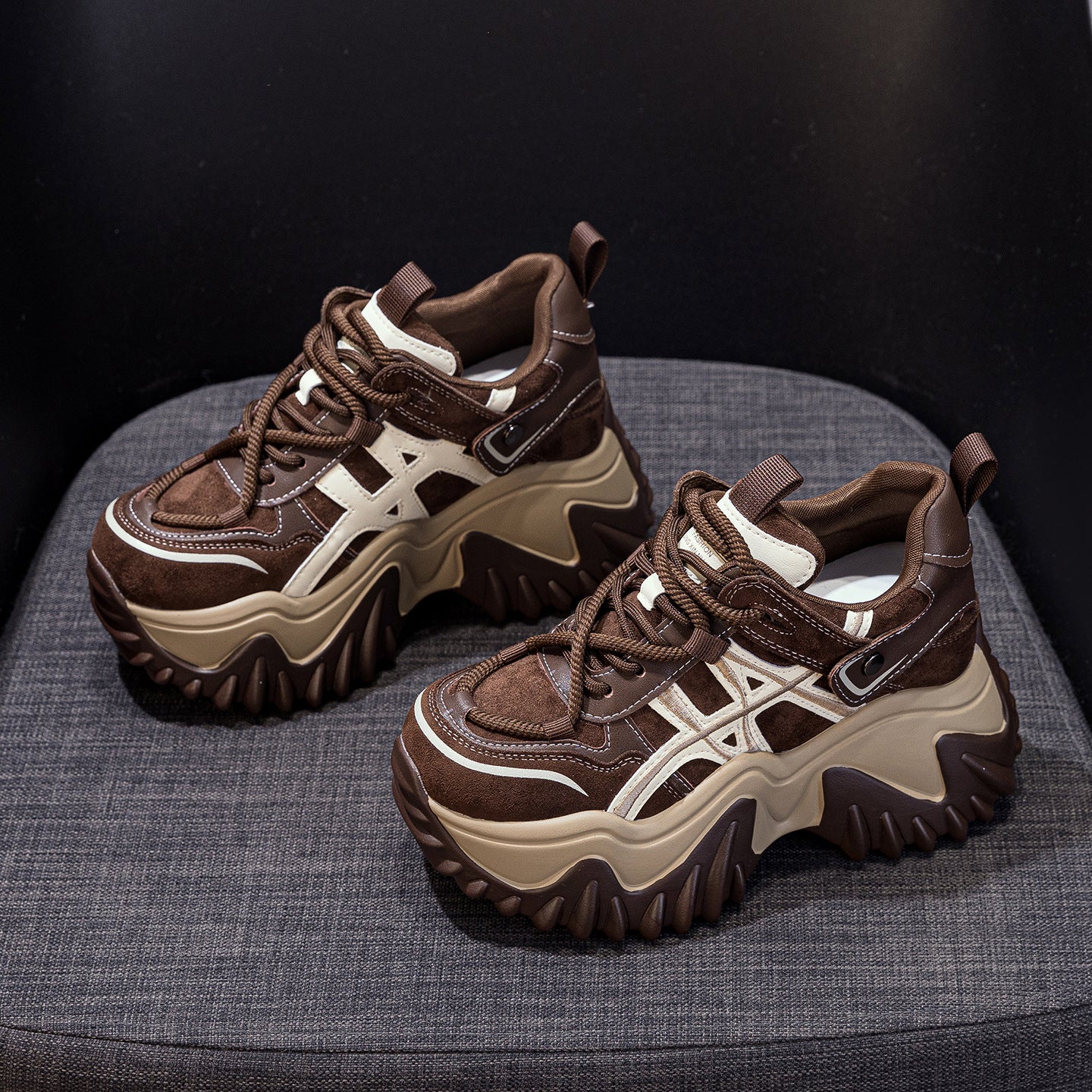 Women's Bottom Heightened Daddy Fashion Small Korean Women's Shoes