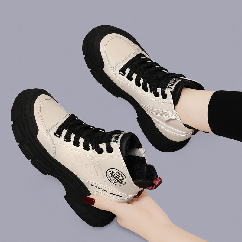 Women's Martin Slimming Versatile Fashion Chunky Platform Boots