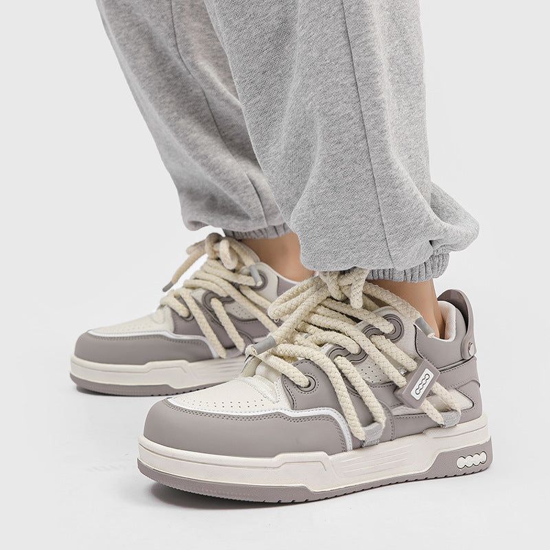 Lovers Niche Skateboard Unisex Trendy Platform Height Sneakers