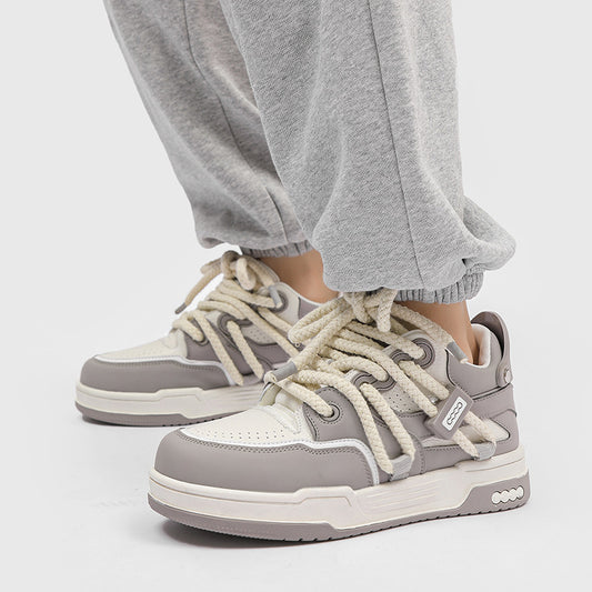 Lovers Niche Skateboard Unisex Trendy Platform Height Sneakers