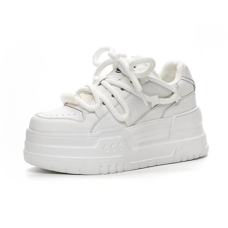 Women's Hight Increasing Board Winter Veet Warm Sneakers