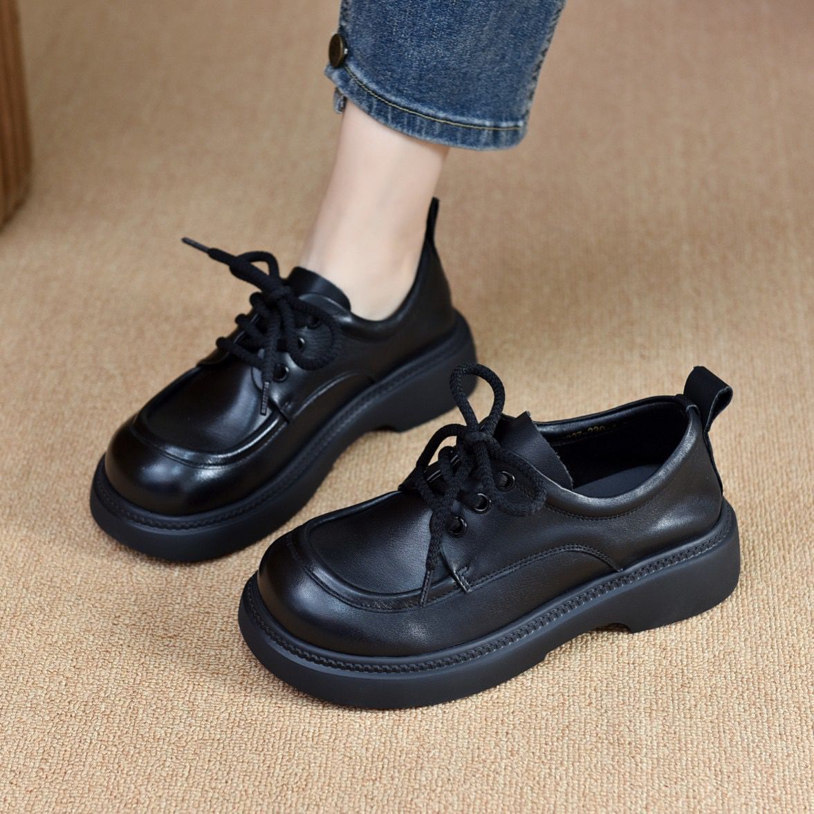 Attractive Women's Spring Stylish Round Head Women's Shoes